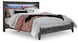 Baystorm King Panel Bed, Gray, large