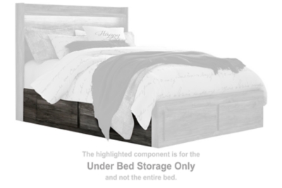 Baystorm King Panel Bed with 4 Storage Drawers image 9