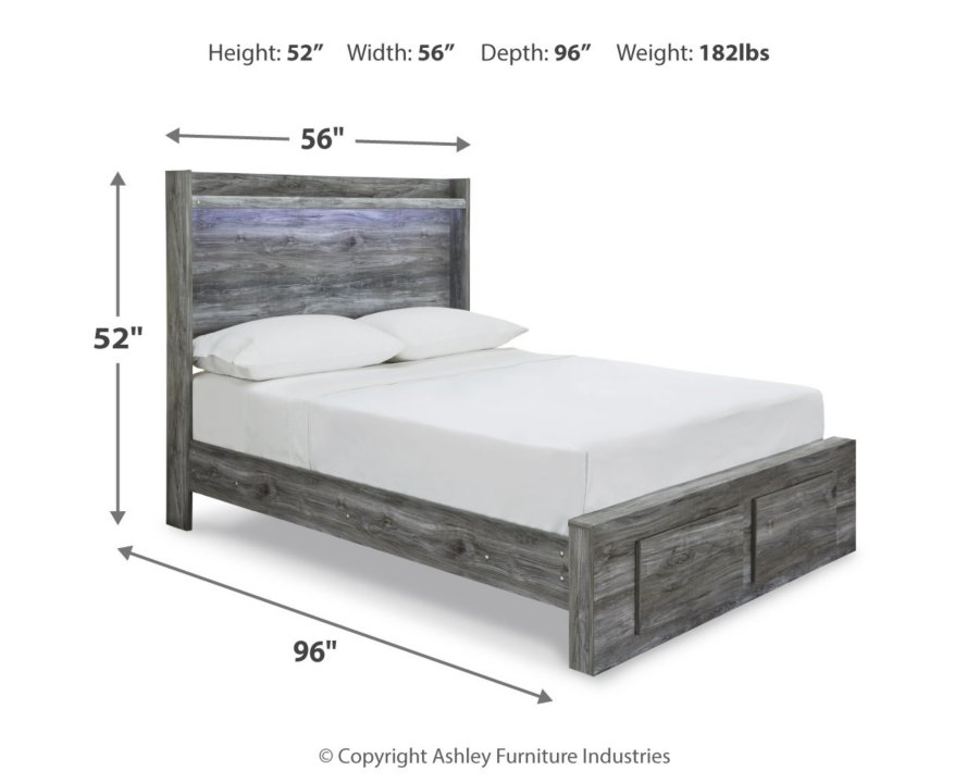 Cama Baystorm de almacenamiento completo, cómoda y mesita de noche - image 8