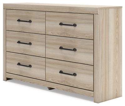 Senbry Dresser, Tan, large