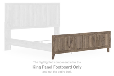 Rusticott King Panel Bed image 8