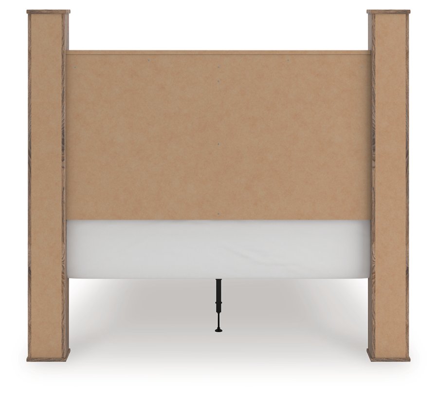 Cama con dosel, cómoda y espejo Queen Keithland - image 12