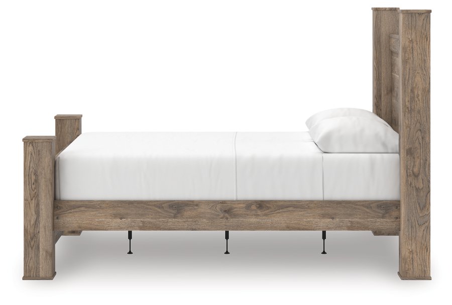 Cama con dosel, cómoda y espejo Queen Keithland - image 13