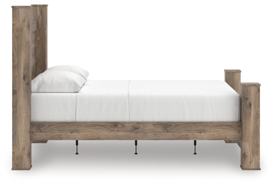 Cama con dosel, cómoda y espejo Queen Keithland - image 11