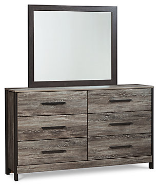 Cazenfeld Dresser and Mirror, , large