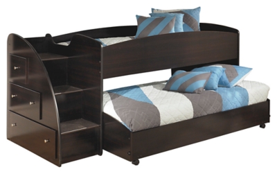 full over full bunk beds ashley furniture