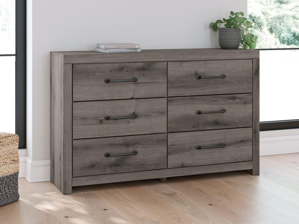 dresser grey Kaycee Farmhouse Dresser 7 Drawers