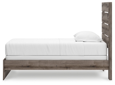 Urbanoore Twin Panel Bed, Brown Gray, large