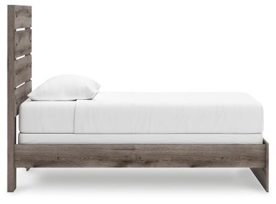 Urbanoore Twin Panel Bed, Brown Gray, large