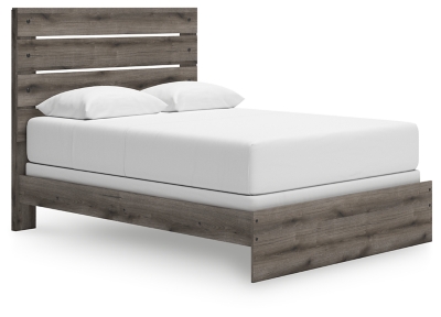 Urbanoore Queen Panel Bed, Brown Gray, large