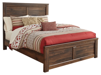 Quinden King Panel Bed Ashley Furniture Homestore