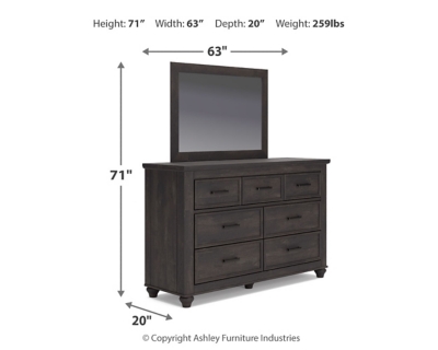 Gardanza Dresser and Mirror, , large