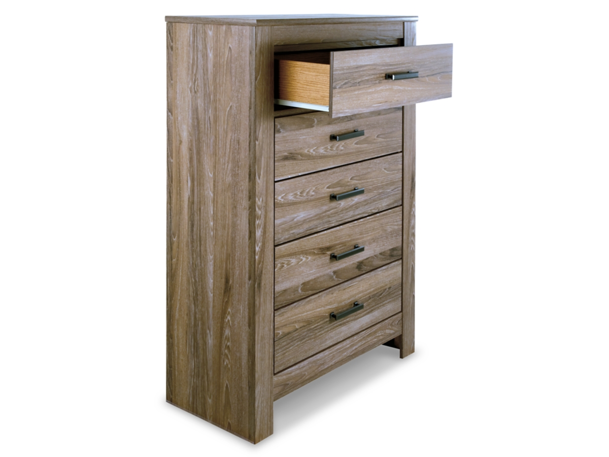 Zelen 5 Drawer Chest of Drawers | Ashley