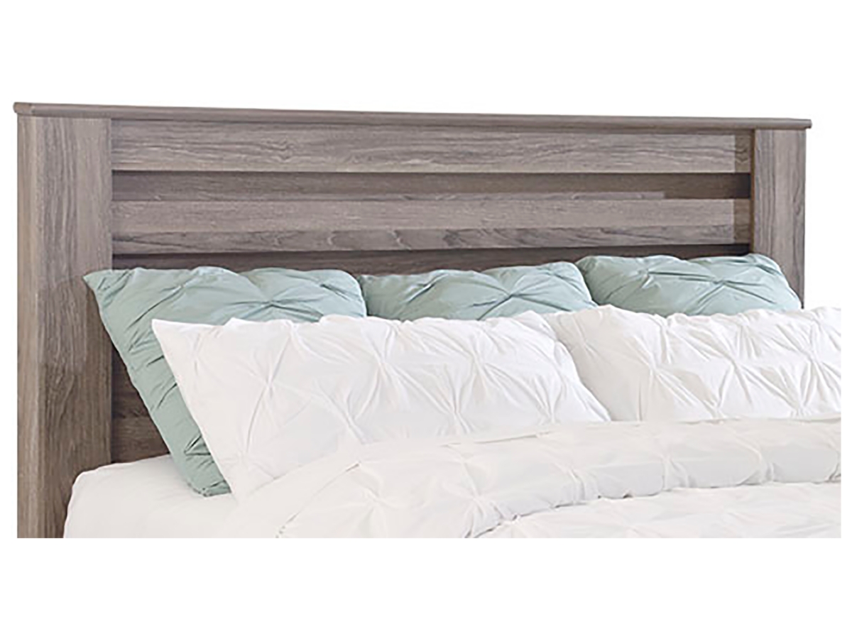 Zelen King Headboard - Warm Grey Zelen King Headboard - Warm Grey