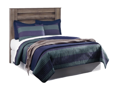Zelen Panel Headboard, Warm Gray, large