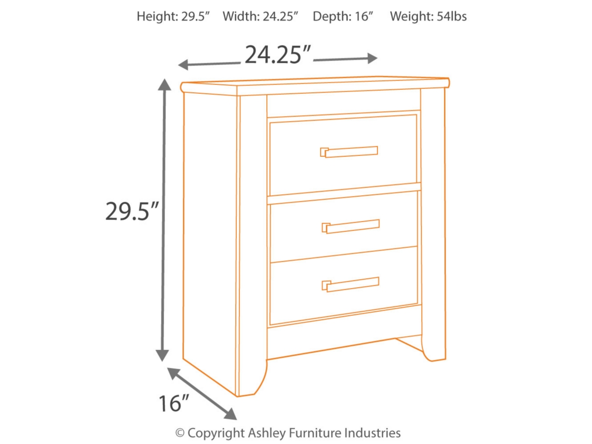Zelen nightstand discount