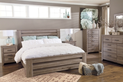 Zelen 6-Piece Queen Bedroom | Ashley Furniture HomeStore