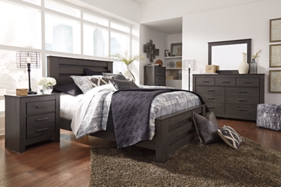 Brinxton Queen Panel Bed Ashley Furniture Homestore