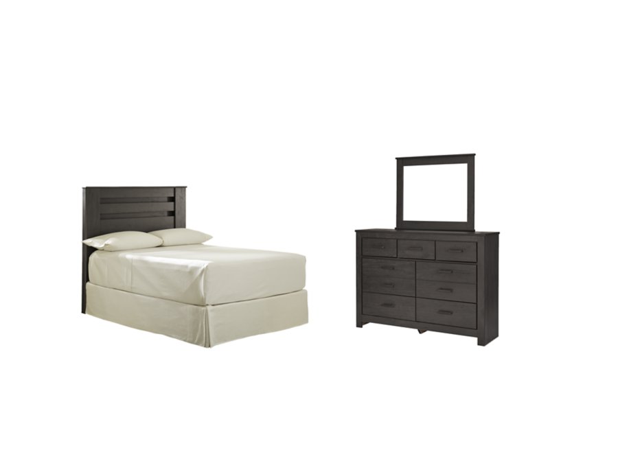 Brinxton Full Panel Headboard, Dresser and Mirror - image 2