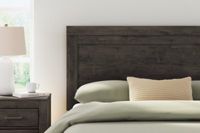 Brinxton Queen Panel Headboard, Charcoal, rollover