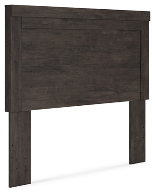 Brinxton Queen Panel Headboard, Charcoal, large