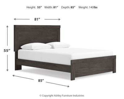 Brinxton king deals panel bed