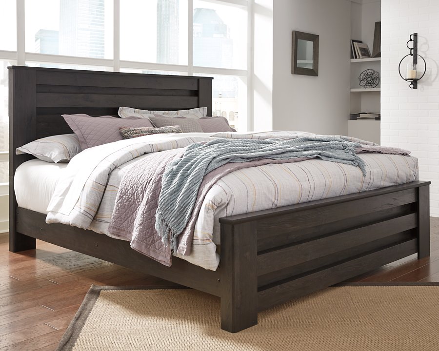 Cama King Brinxton, espejo de cómoda, sinfonier y 2 mesitas de noche - image 12