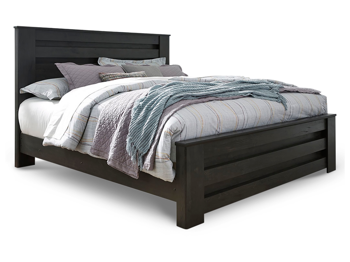 Brinxton King Panel Headboard - Charcoal Brinxton King Panel Headboard - Charcoal