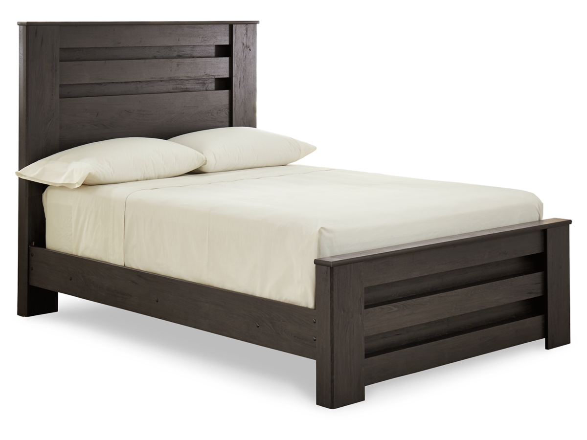 Brinxton Full Panel Bed with Nightstand | Ashley