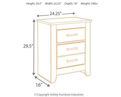 Brinxton Nightstand, Charcoal, large