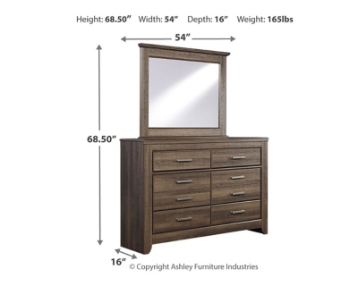 Juararo Dresser And Mirror Ashley Furniture Homestore 4108