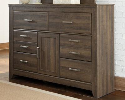 B251-31 Juararo 6 Drawer Dresser, Dark Brown sku B251-31