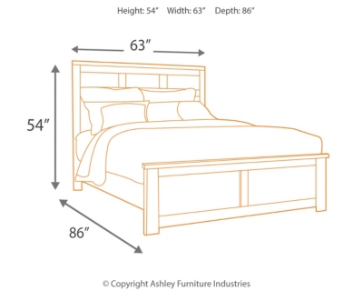 Juararo Queen Panel Bed | Ashley Furniture HomeStore