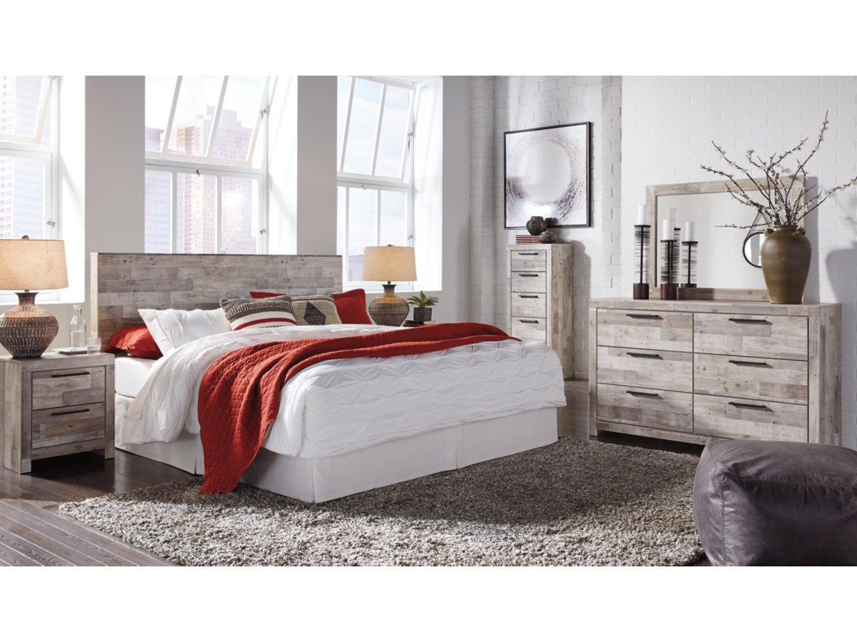 Effie 6 Drawer Dresser and Mirror | Ashley