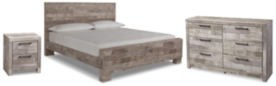 APG-B255K5 Effie King Panel Bed with Dresser and Nightstand,  sku APG-B255K5