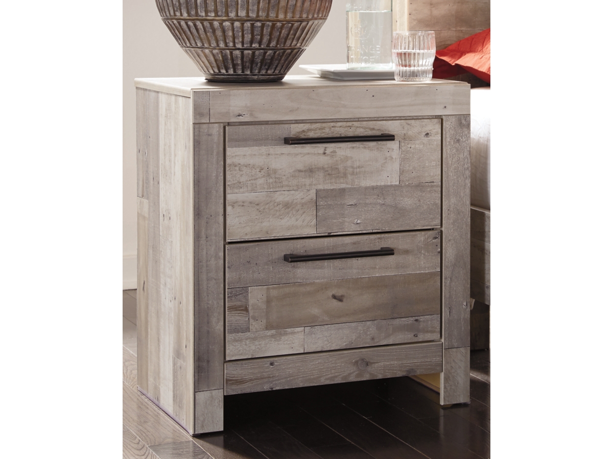 Effie Full Panel Bed with Nightstand | Ashley