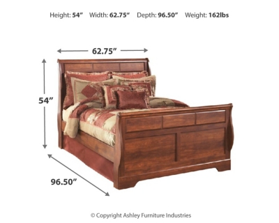 Timberline Queen Sleigh Bed Ashley Furniture Homestore