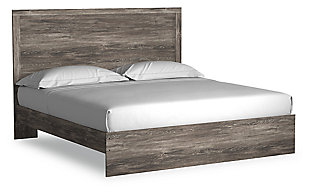 Ralinksi King Panel Bed, Gray, large