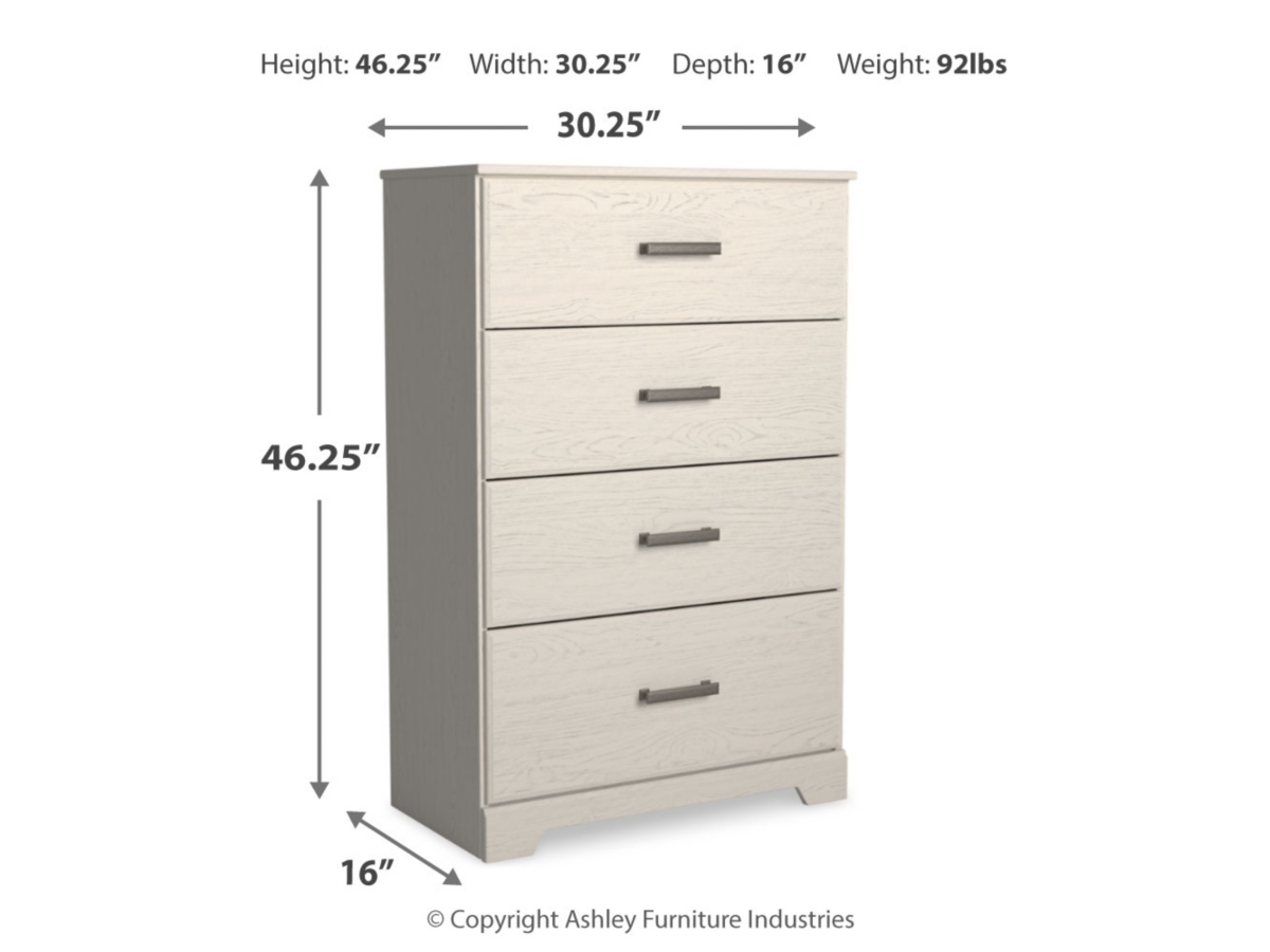 Stelsie Chest - White