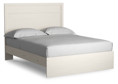 Stelsie Queen Panel Bed, White