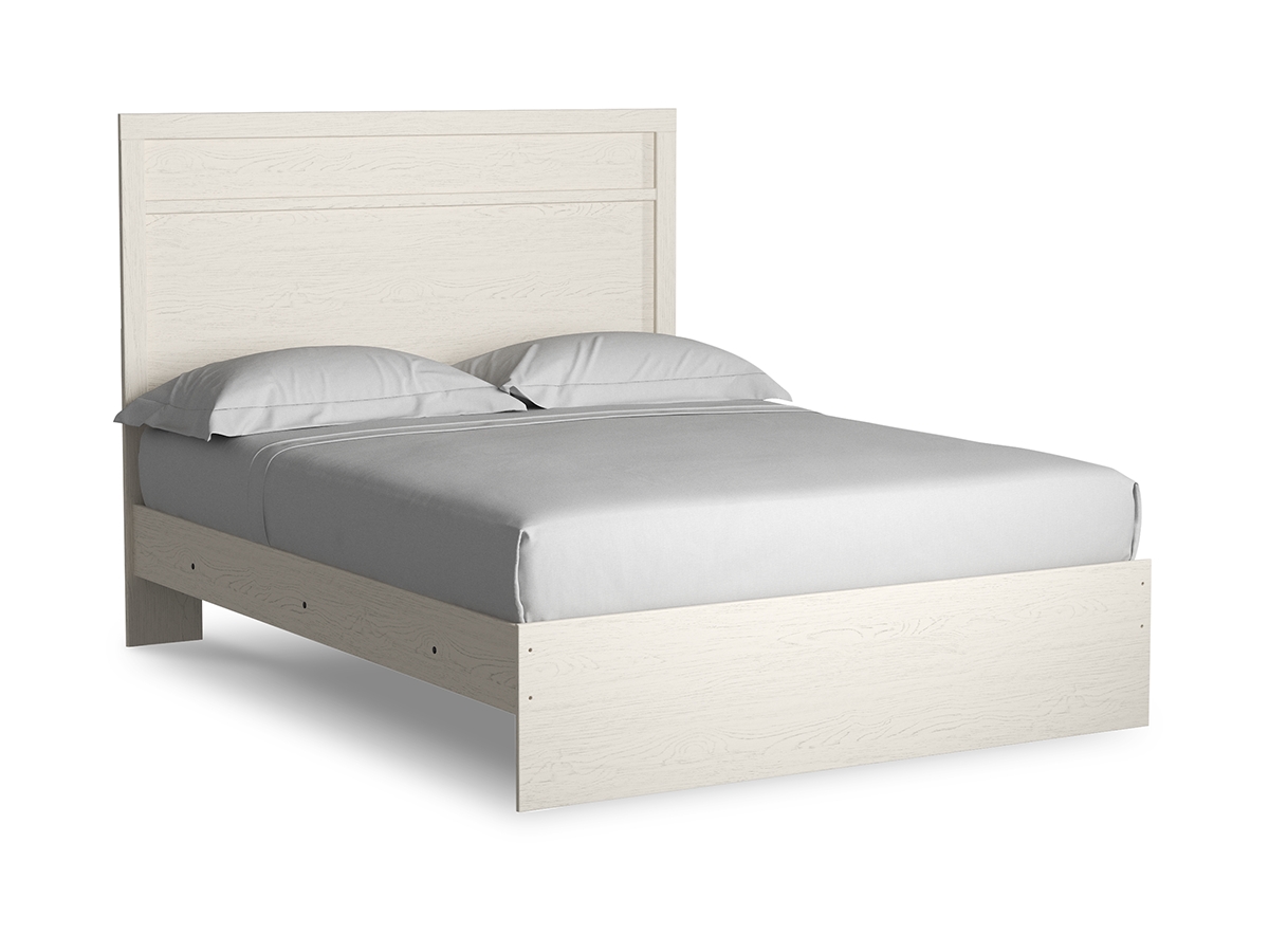 Stelsie Panel Bed - White