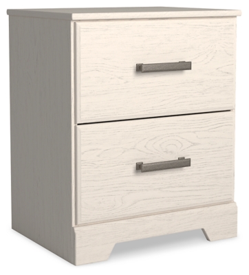 Stelsie 21 2 Drawer Nightstand, White