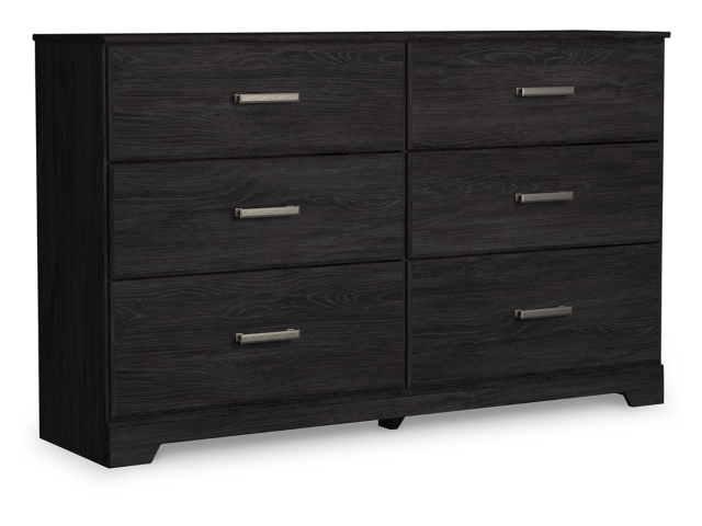 blue dress for baby girl Brooke Curved 6-Drawer Oak Dresser main image 1