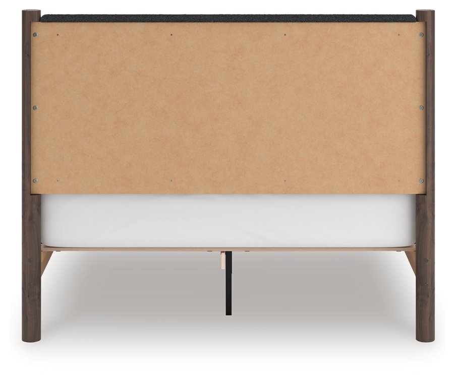 Cadmori Queen Upholstered Platform Bed, Dresser and Mirror - image 12