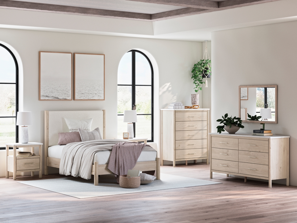 Omni Mirrored 5 Drawer Chest | Stylish Mirrored Drawers | Z