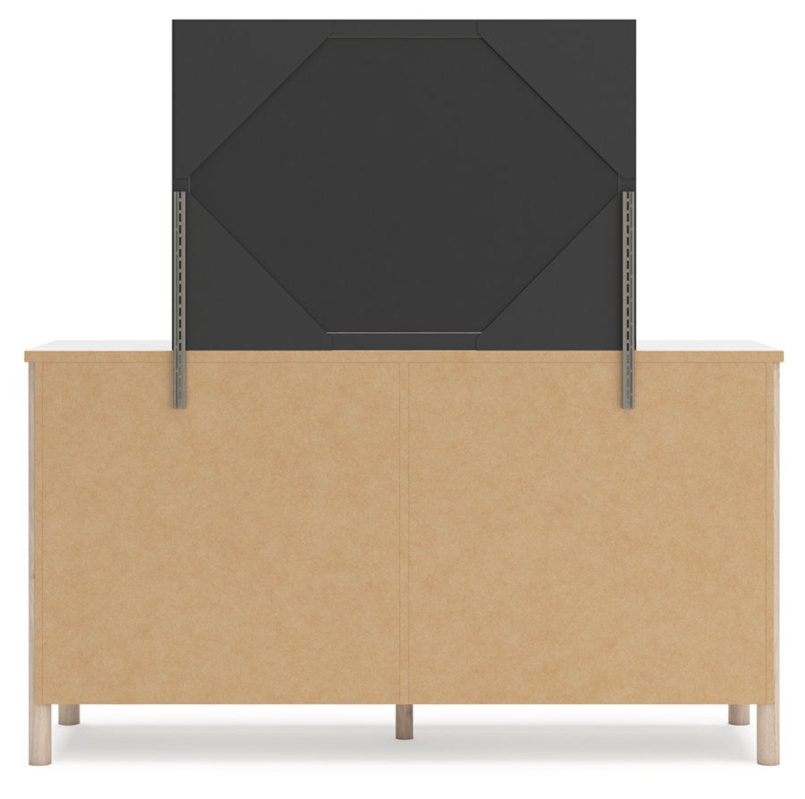 Cadmori Full Upholstered Panel Bed, Dresser and Mirror - image 6