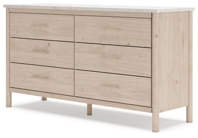 Cadmori Queen Upholstered Panel Bed with Dresser image 14