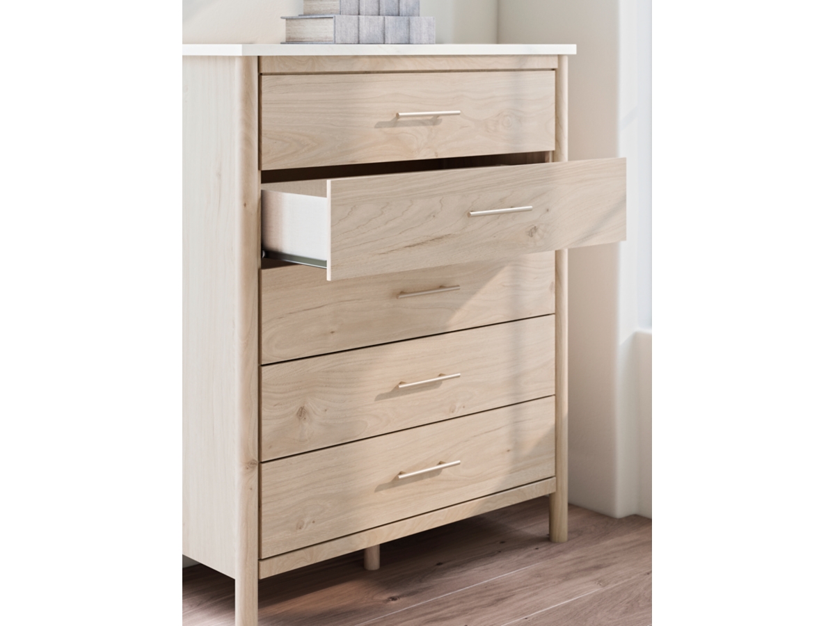 Brooks Cherry 2 Drawer Nightstand | Bob's Discount Furniture