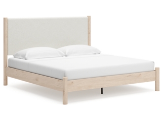 Cadmori Upholstered Panel Bed
