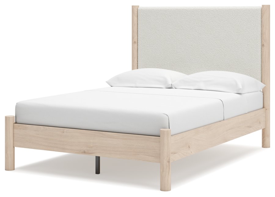 Cadmori Full Upholstered Panel Bed, Dresser and Mirror - image 14